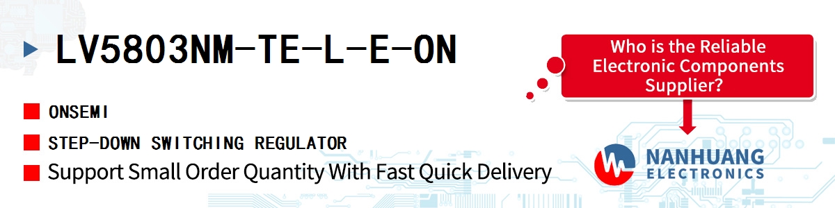 LV5803NM-TE-L-E-ON onsemi STEP-DOWN SWITCHING REGULATOR