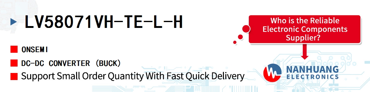 LV58071VH-TE-L-H onsemi DC-DC CONVERTER (BUCK)