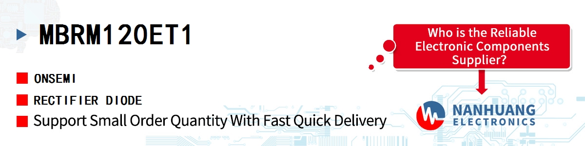 MBRM120ET1 onsemi RECTIFIER DIODE