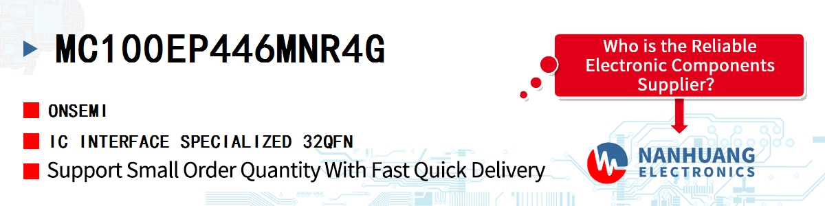 MC100EP446MNR4G onsemi IC INTERFACE SPECIALIZED 32QFN