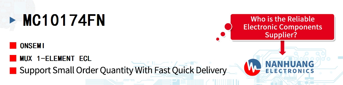 MC10174FN onsemi MUX 1-ELEMENT ECL