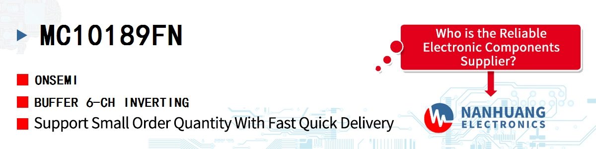 MC10189FN onsemi BUFFER 6-CH INVERTING