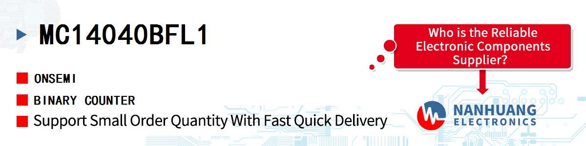 MC14040BFL1 onsemi BINARY COUNTER