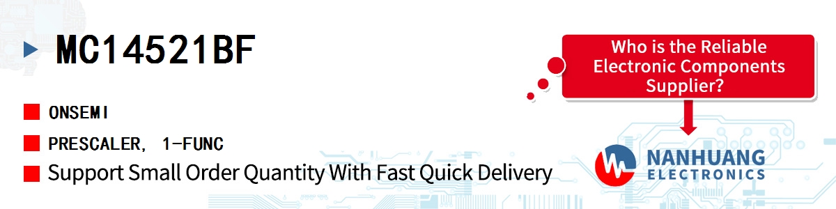 MC14521BF onsemi PRESCALER, 1-FUNC