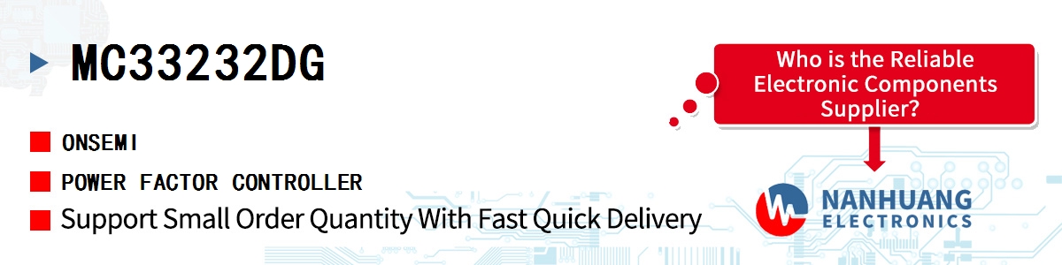 MC33232DG onsemi POWER FACTOR CONTROLLER
