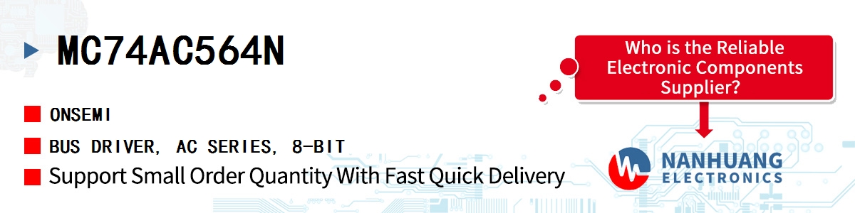 MC74AC564N onsemi BUS DRIVER, AC SERIES, 8-BIT