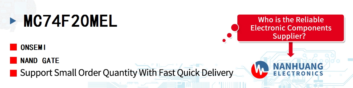 MC74F20MEL onsemi NAND GATE