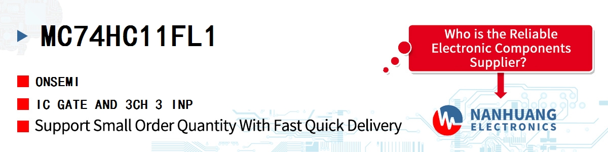 MC74HC11FL1 onsemi IC GATE AND 3CH 3 INP