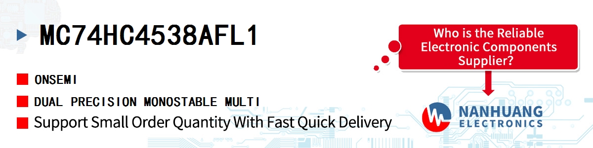 MC74HC4538AFL1 onsemi DUAL PRECISION MONOSTABLE MULTI