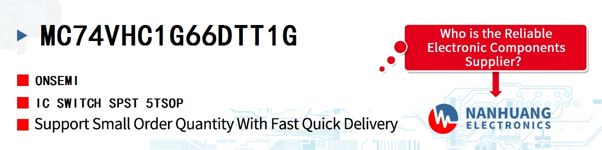 MC74VHC1G66DTT1G onsemi IC SWITCH SPST 5TSOP