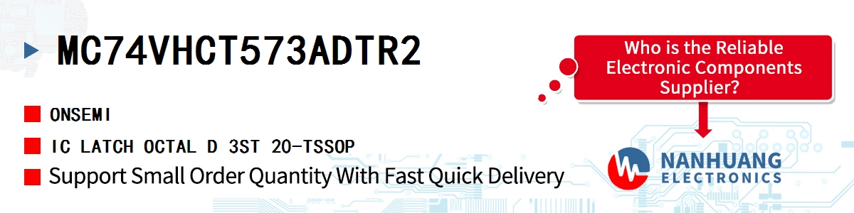 MC74VHCT573ADTR2 onsemi IC LATCH OCTAL D 3ST 20-TSSOP