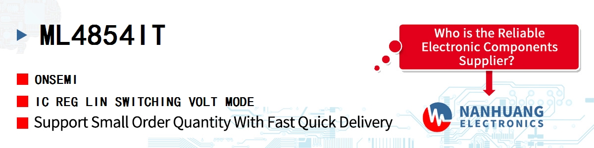 ML4854IT onsemi IC REG LIN SWITCHING VOLT MODE