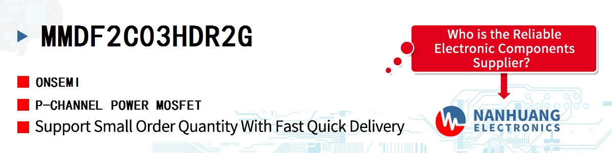 MMDF2C03HDR2G onsemi P-CHANNEL POWER MOSFET