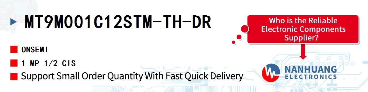MT9M001C12STM-TH-DR onsemi 1 MP 1/2 CIS