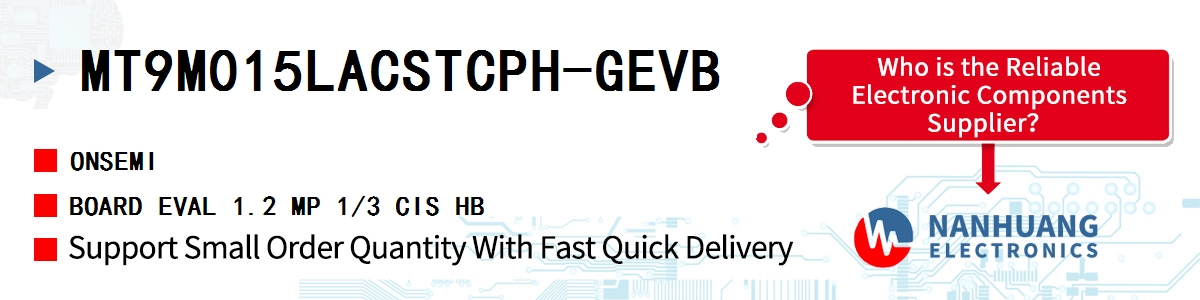 MT9M015LACSTCPH-GEVB onsemi BOARD EVAL 1.2 MP 1/3 CIS HB