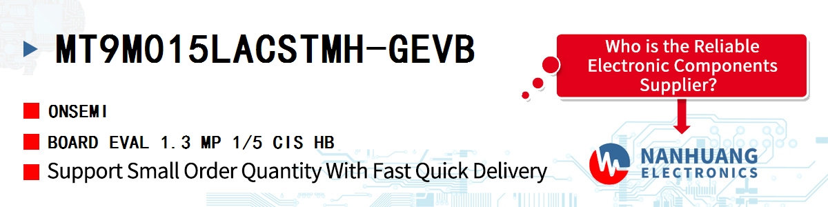 MT9M015LACSTMH-GEVB onsemi BOARD EVAL 1.3 MP 1/5 CIS HB