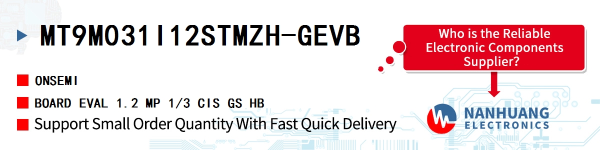 MT9M031I12STMZH-GEVB onsemi BOARD EVAL 1.2 MP 1/3 CIS GS HB