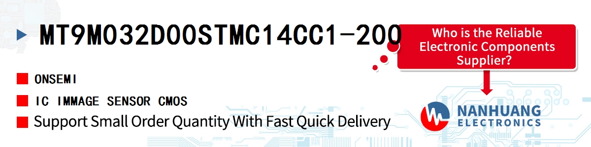 MT9M032D00STMC14CC1-200 onsemi IC IMMAGE SENSOR CMOS