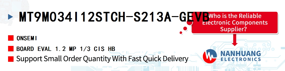 MT9M034I12STCH-S213A-GEVB onsemi BOARD EVAL 1.2 MP 1/3 CIS HB