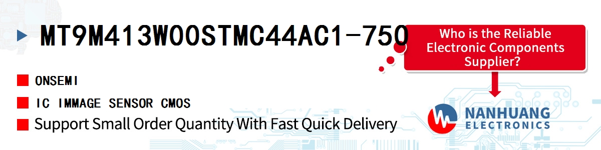 MT9M413W00STMC44AC1-750 onsemi IC IMMAGE SENSOR CMOS