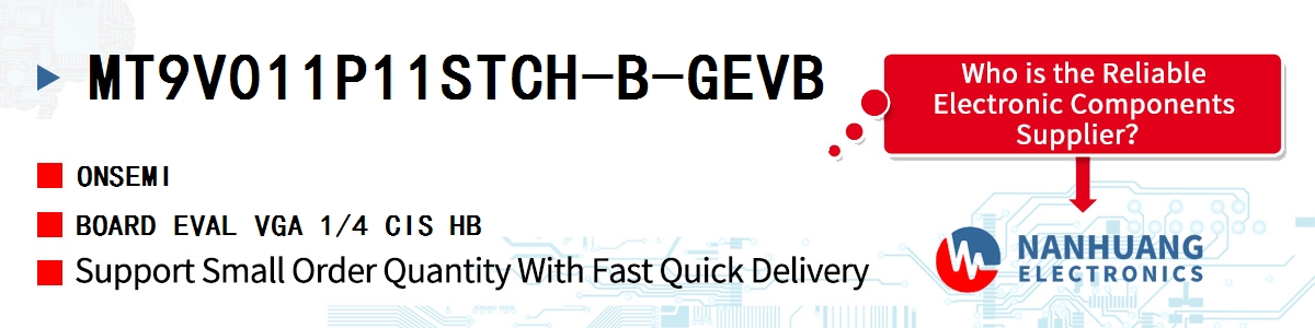 MT9V011P11STCH-B-GEVB onsemi BOARD EVAL VGA 1/4 CIS HB