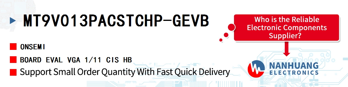MT9V013PACSTCHP-GEVB onsemi BOARD EVAL VGA 1/11 CIS HB