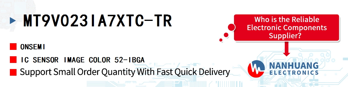 MT9V023IA7XTC-TR onsemi IC SENSOR IMAGE COLOR 52-IBGA
