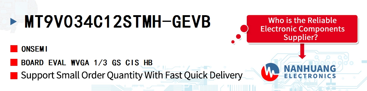 MT9V034C12STMH-GEVB onsemi BOARD EVAL WVGA 1/3 GS CIS HB