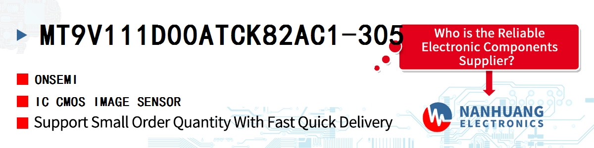 MT9V111D00ATCK82AC1-305 onsemi IC CMOS IMAGE SENSOR