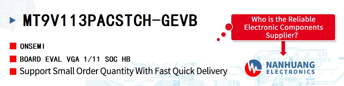 MT9V113PACSTCH-GEVB onsemi BOARD EVAL VGA 1/11 SOC HB