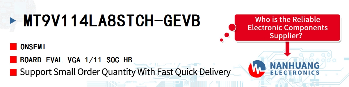 MT9V114LA8STCH-GEVB onsemi BOARD EVAL VGA 1/11 SOC HB
