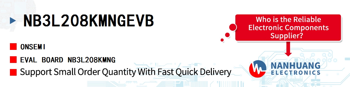 NB3L208KMNGEVB onsemi EVAL BOARD NB3L208KMNG