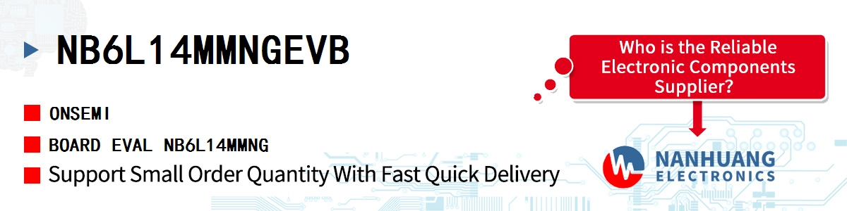 NB6L14MMNGEVB onsemi BOARD EVAL NB6L14MMNG