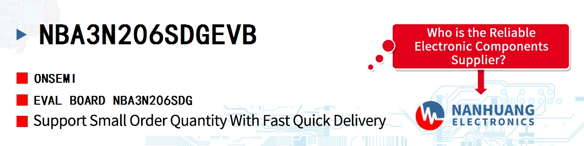 NBA3N206SDGEVB onsemi EVAL BOARD NBA3N206SDG