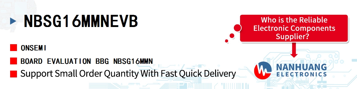 NBSG16MMNEVB onsemi BOARD EVALUATION BBG NBSG16MMN