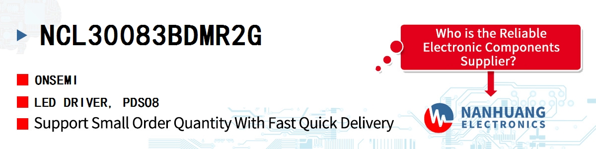 NCL30083BDMR2G onsemi LED DRIVER, PDSO8