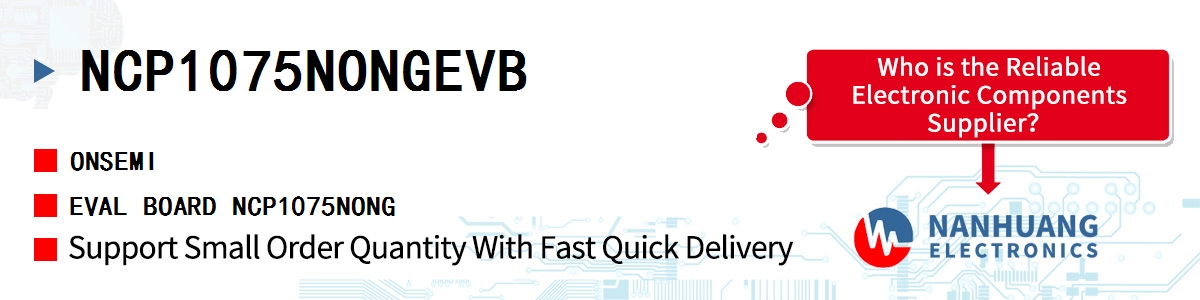 NCP1075NONGEVB onsemi EVAL BOARD NCP1075NONG