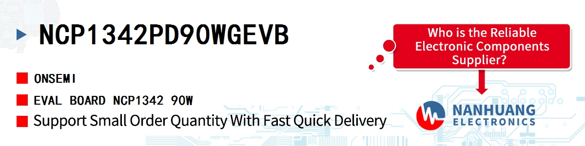 NCP1342PD90WGEVB onsemi EVAL BOARD NCP1342 90W