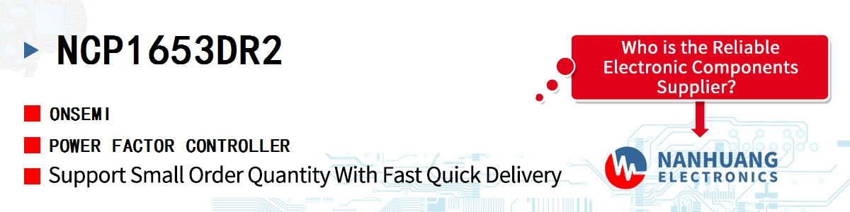 NCP1653DR2 onsemi POWER FACTOR CONTROLLER