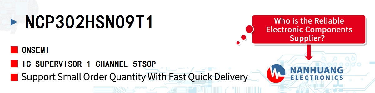 NCP302HSN09T1 onsemi IC SUPERVISOR 1 CHANNEL 5TSOP