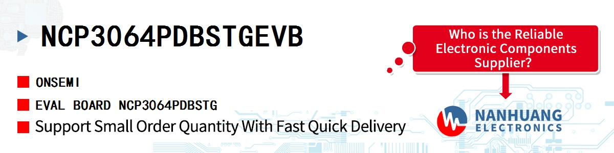 NCP3064PDBSTGEVB onsemi EVAL BOARD NCP3064PDBSTG