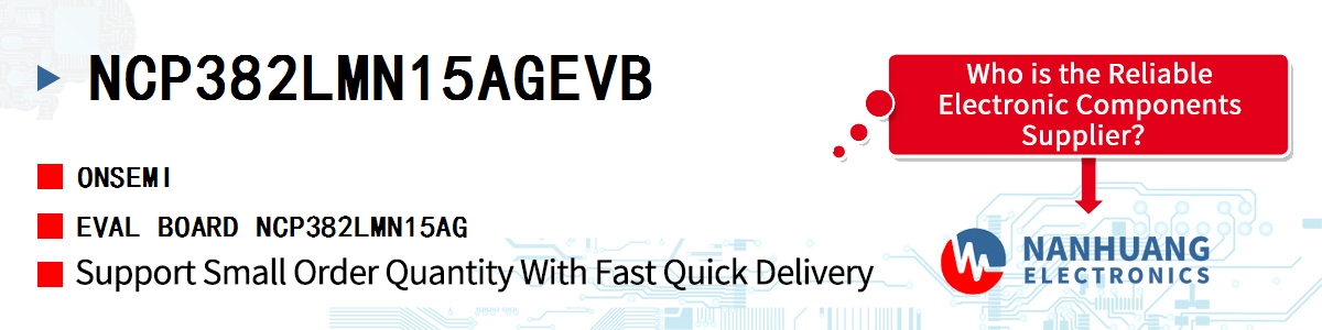NCP382LMN15AGEVB onsemi EVAL BOARD NCP382LMN15AG