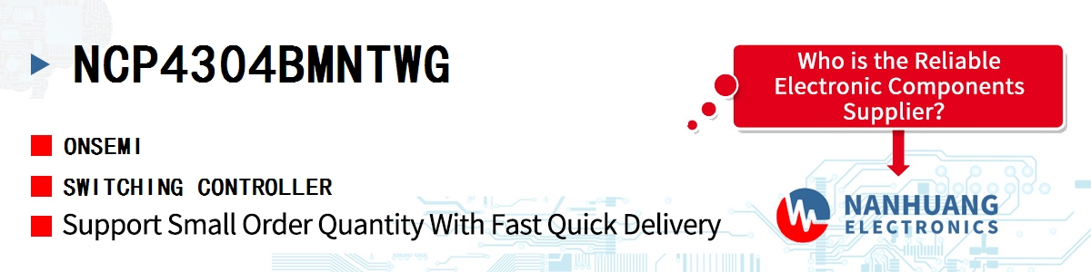 NCP4304BMNTWG onsemi SWITCHING CONTROLLER