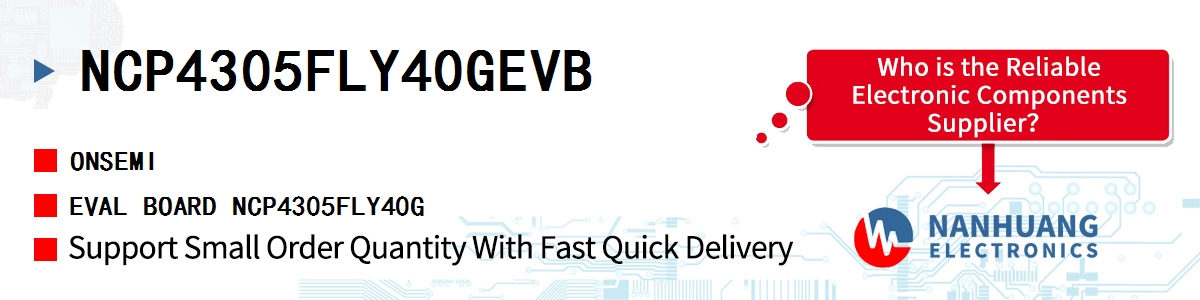 NCP4305FLY40GEVB onsemi EVAL BOARD NCP4305FLY40G