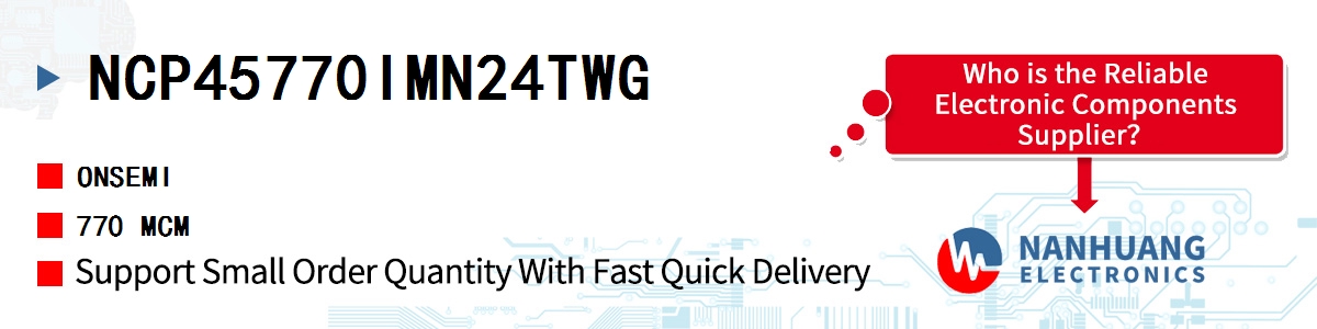 NCP45770IMN24TWG onsemi 770 MCM
