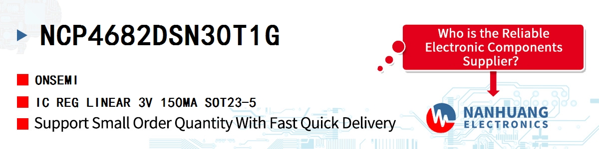 NCP4682DSN30T1G onsemi IC REG LINEAR 3V 150MA SOT23-5