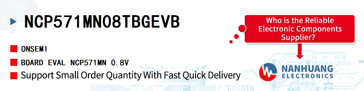 NCP571MN08TBGEVB onsemi BOARD EVAL NCP571MN 0.8V