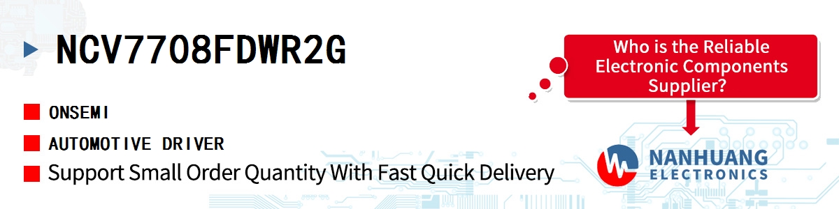 NCV7708FDWR2G onsemi AUTOMOTIVE DRIVER