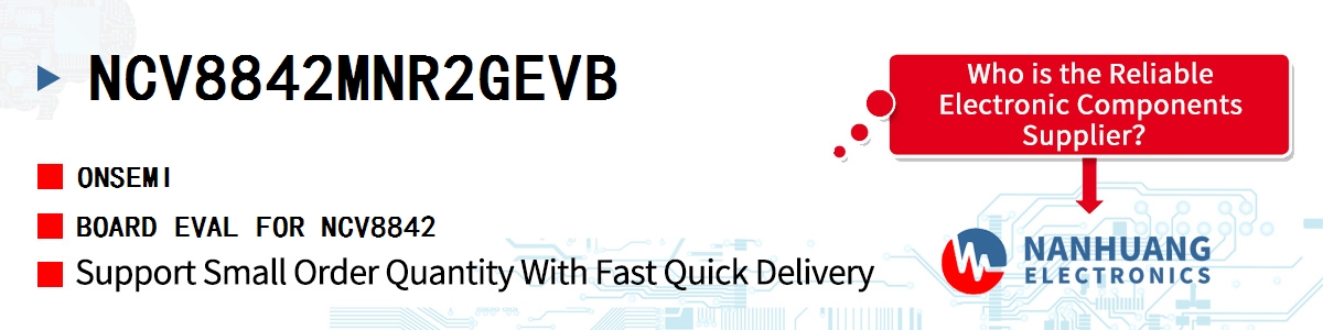 NCV8842MNR2GEVB onsemi BOARD EVAL FOR NCV8842