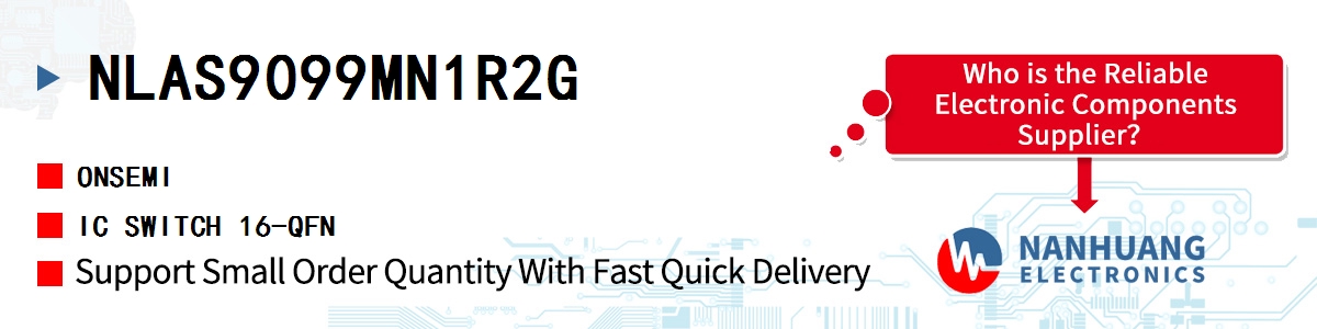 NLAS9099MN1R2G onsemi IC SWITCH 16-QFN